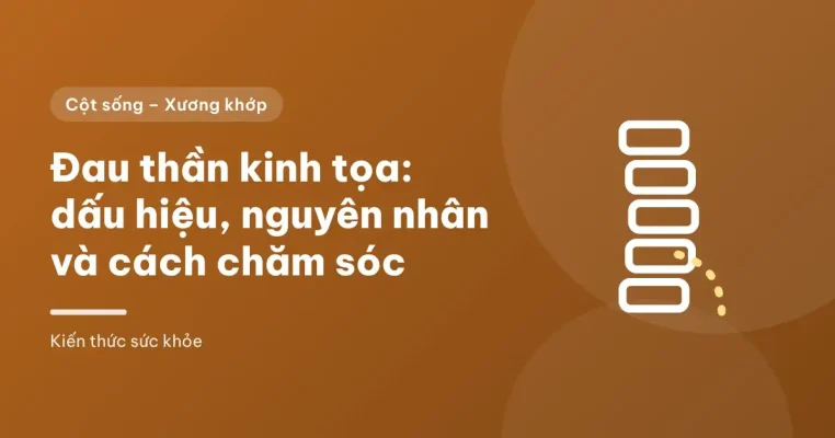 Hình minh họa các đốt sống thắt lưng và đường đau lan xuống chân – Đau thần kinh tọa: dấu hiệu, nguyên nhân và cách chăm sóc