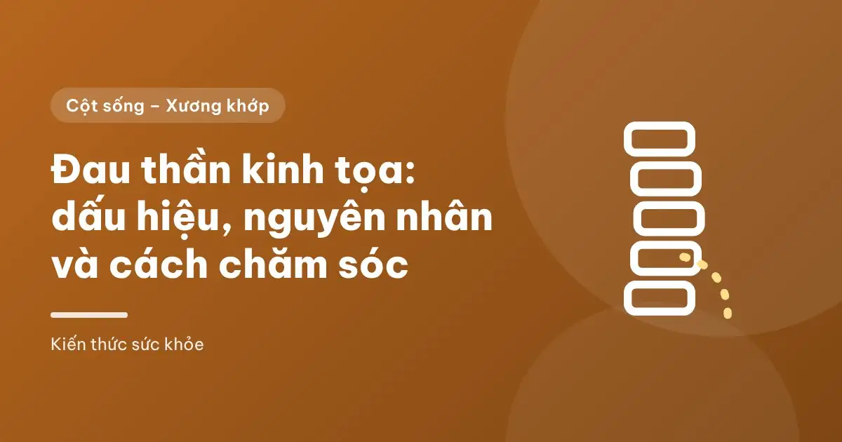 Hình minh họa các đốt sống thắt lưng và đường đau lan xuống chân – Đau thần kinh tọa: dấu hiệu, nguyên nhân và cách chăm sóc